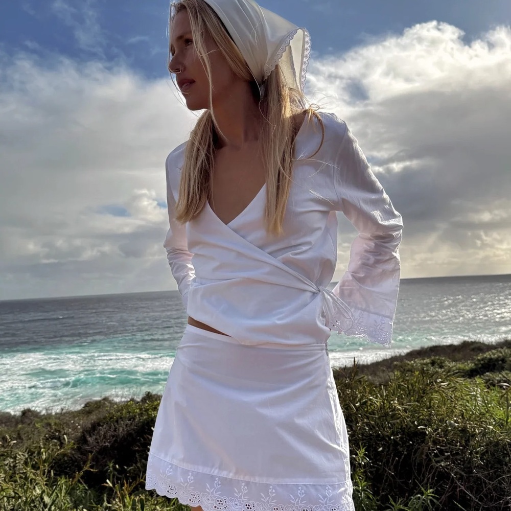 Laneway the Label Tibi wrap top BNWT